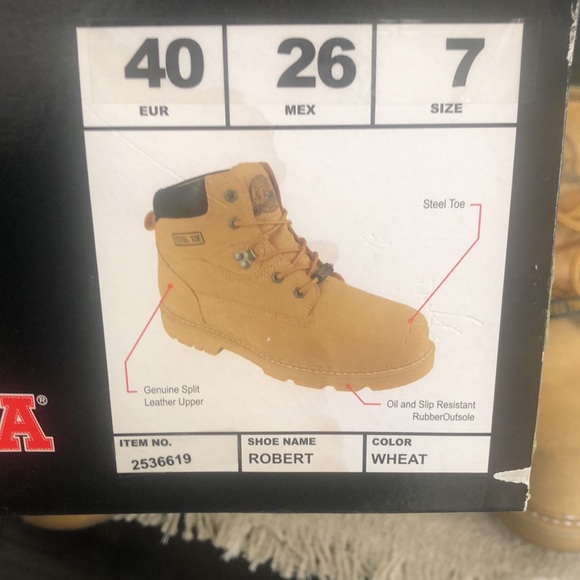 Brahma steel toe boots - Picture 6 of 7